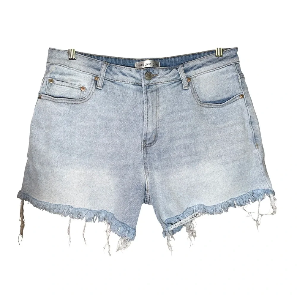 Denim Cutoff Shorts 34